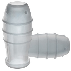 Oxballs Suce-Tétons Lankyz 20 mm Blancs